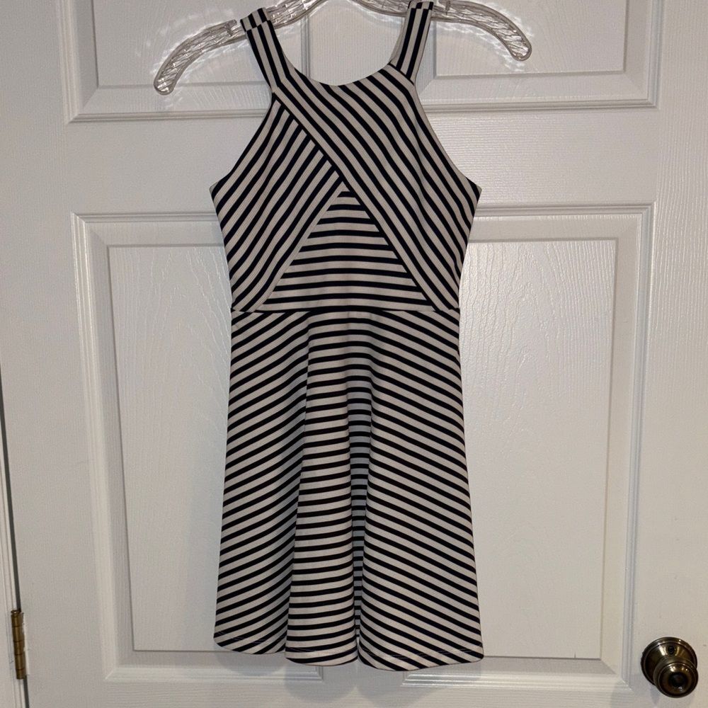 Zunie Girls Stripped Sleeveless Dress Size 10